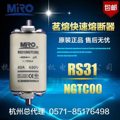 熔断器RS31 50A 63A 80A 100A 125A 150A 160A 3NE8 NGTC00