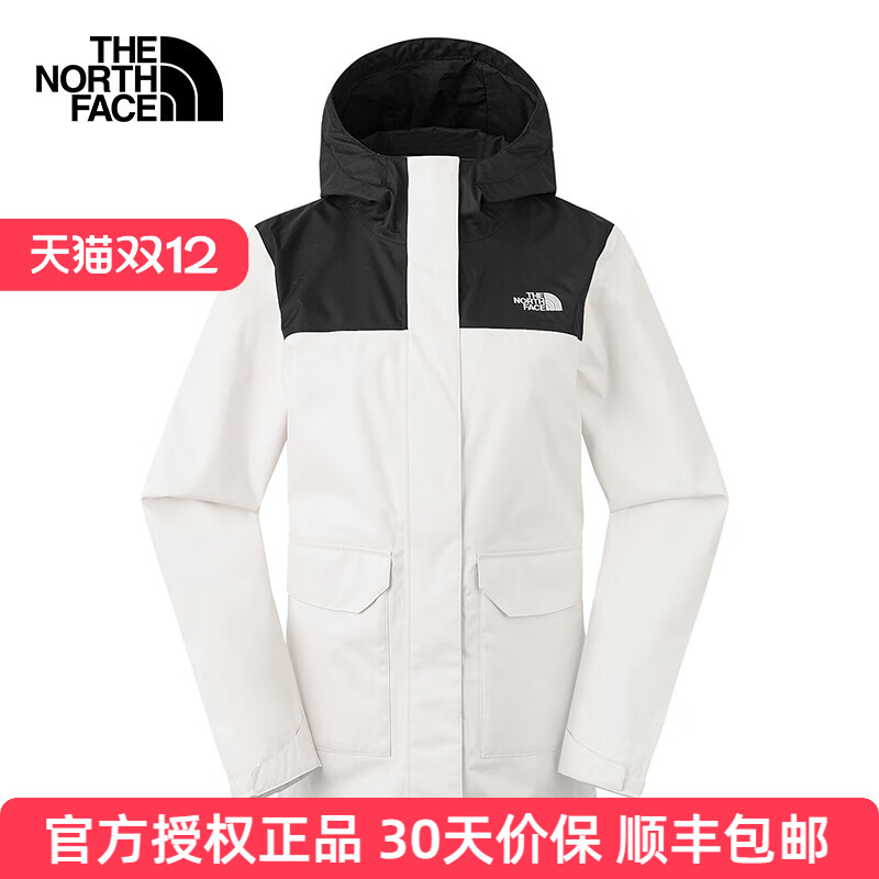 北面冲锋衣女时尚单层外套