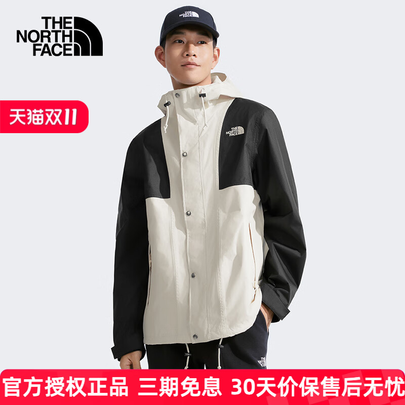 北面冲锋衣男可ZIP外套8ESQ