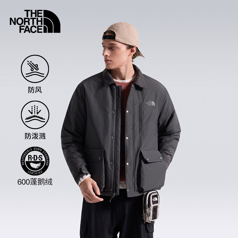 TheNorthFace北面羽绒服男2026秋冬新款户外鹅绒保暖外套8J5X图片