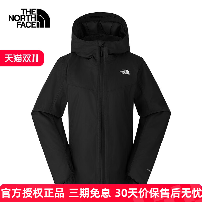 北面棉服女休闲连帽外套8DF9