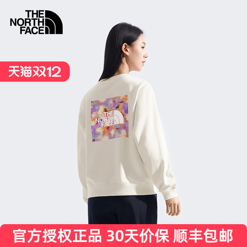 北面卫衣女针织套头衫8F0X