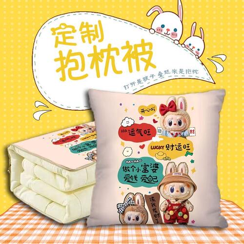 抱枕定制logo卡通抱枕DIY家用沙发抱枕照片定做礼品抱枕小批量订