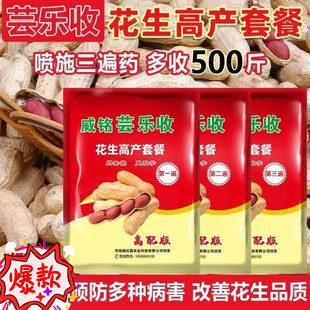 上海收花生专用三遍药增产套餐膨果控旺叶面肥抗重茬调节防早衰落