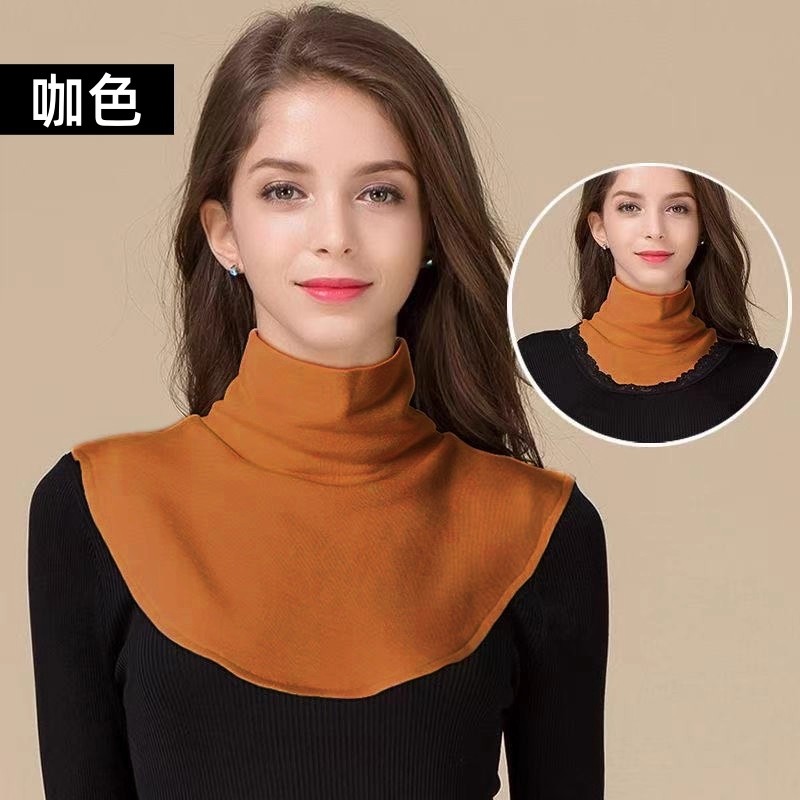 护颈椎围脖套女保暖假领子