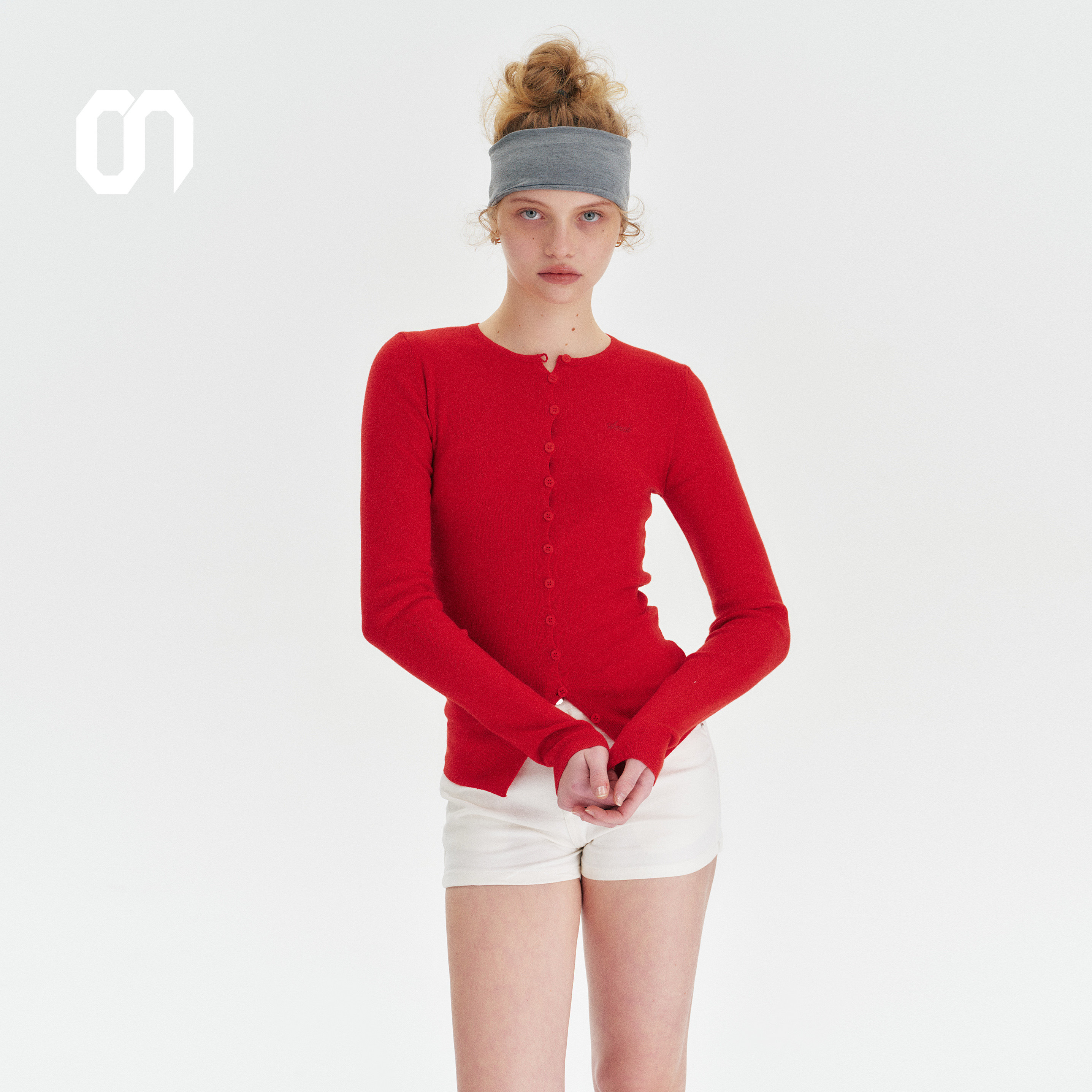 Amee复古新年红单排扣羊毛针织开衫软糯亲肤长袖内搭上衣,女装/女士精品,毛针织衫,淘宝优惠券,粉丝福利购,淘宝优惠卷