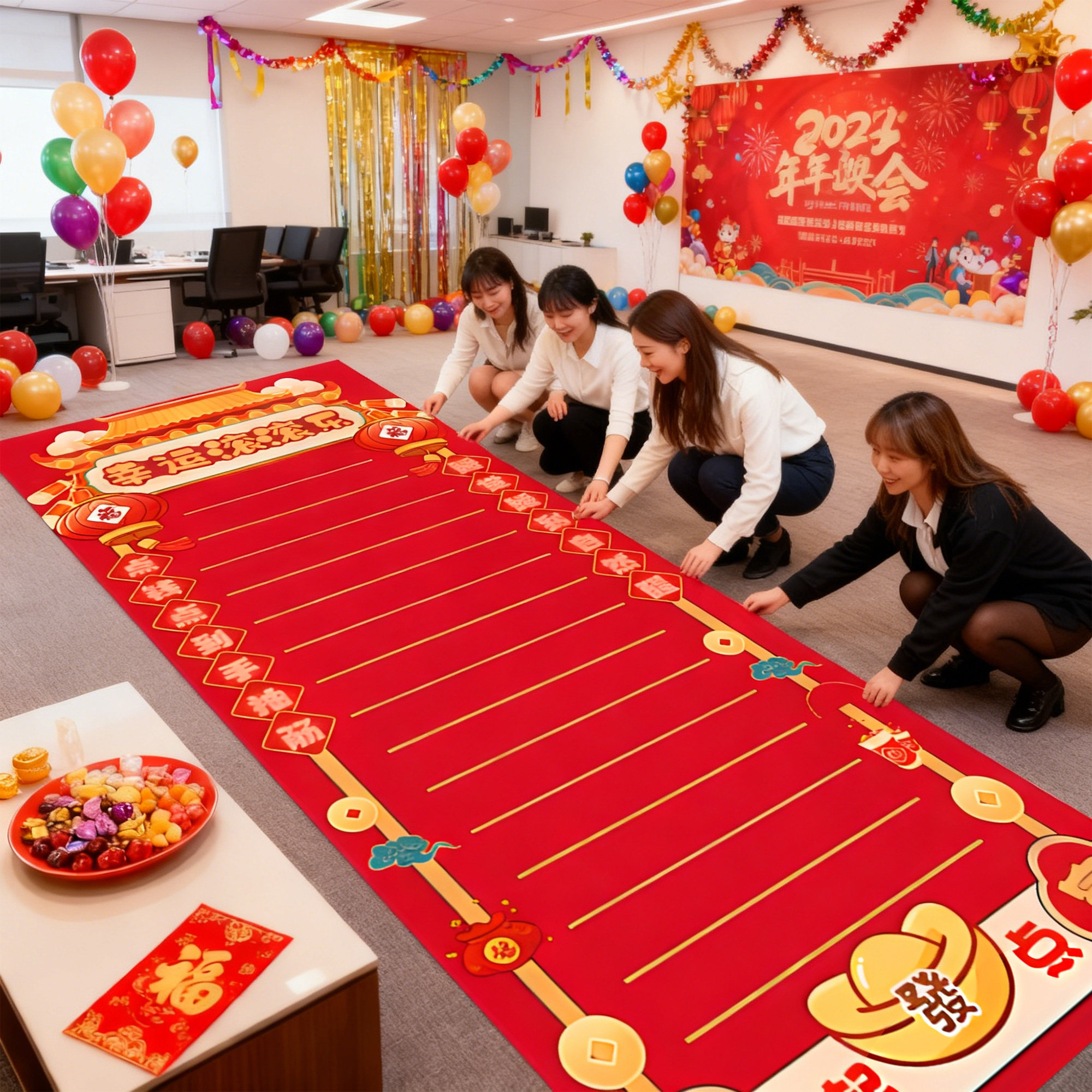 幸运滚滚乐新年游戏道具周年庆