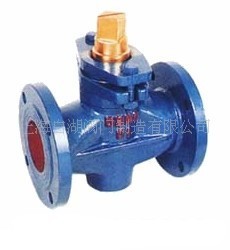 X43W DN300 DN15 二通法兰旋塞阀 白湖阀门