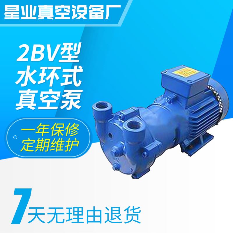 真空设备 2bv型水环式真空泵 液环式真空泵高真空度电动真空泵