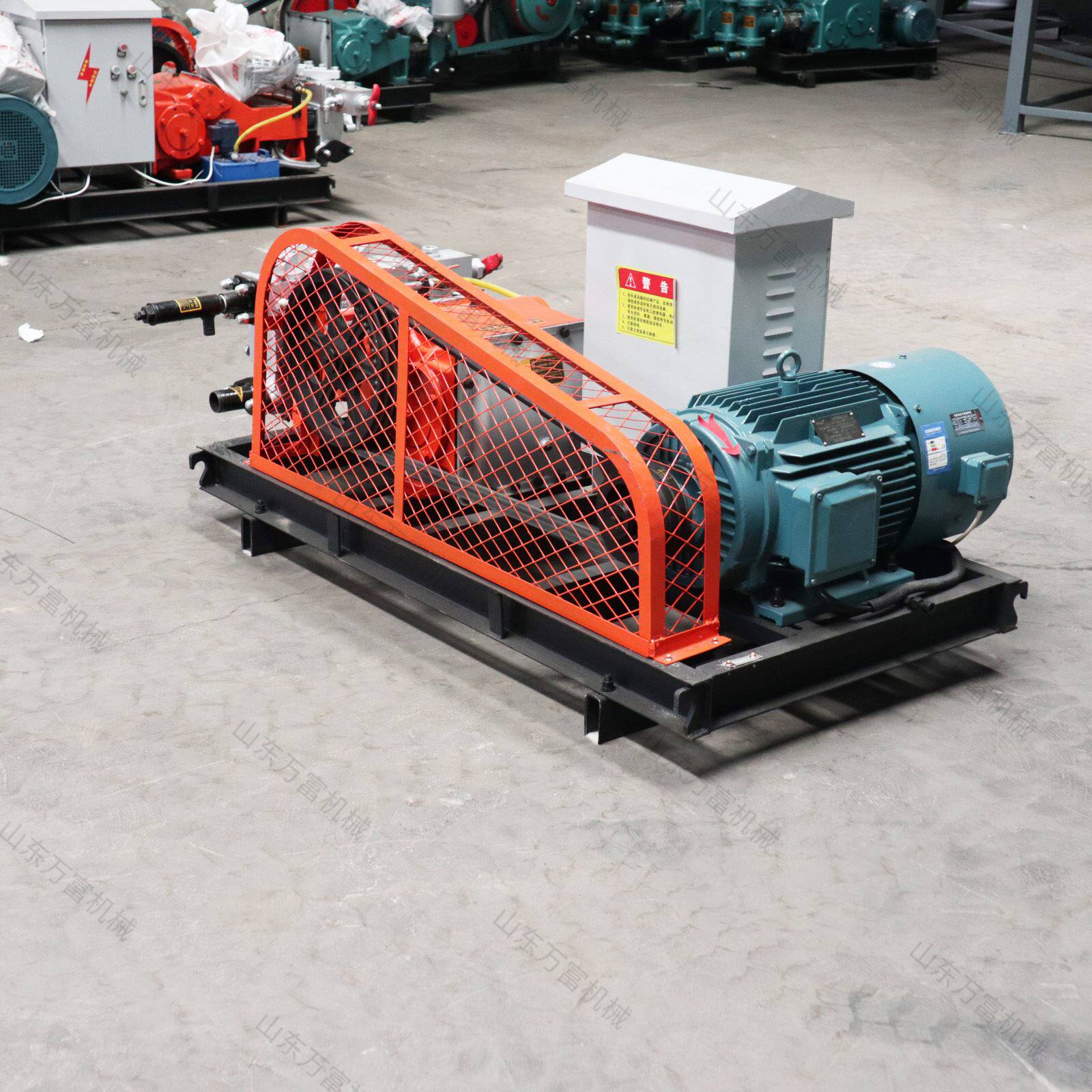 高压水泥浆注浆机 三缸柱塞式变频注浆机 gpb250柱塞泵厂家现货