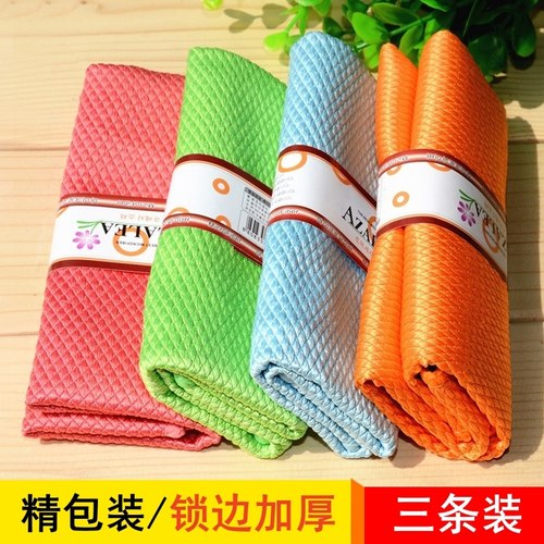 鹤九郎微纤维清洁多功能抹布