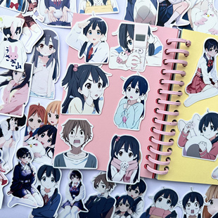 玉子的爱情故事贴纸贴画装饰防水高清动漫饼藏贴手机壳笔记本文