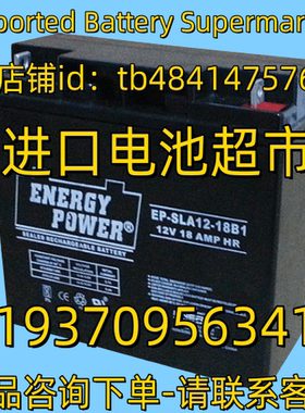 ENERGY POWER蓄电池 ENERGYPOWER EP-SLA12-18B1 12V18AMP HR电池