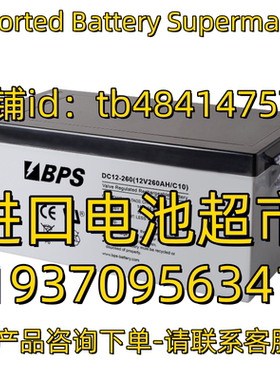 BPS蓄电池 DC12-260 12V260AH/C10 船用 房车太阳能逆变器电池