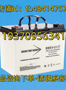BRIGHT WAY GROUP 蓄电池 BWEV8D-U1-IT HX12-35 12V35AH 电池