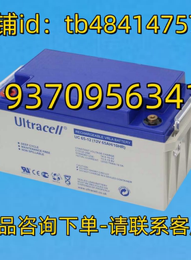 Ultracell蓄电池 Ultracell UC65-12 12V65AH/10HR BATTERY 电池