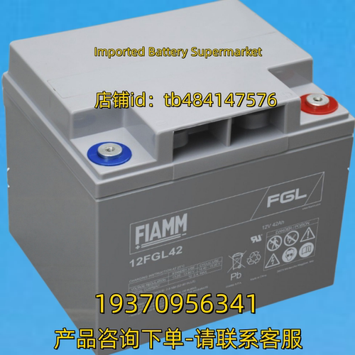 FIAMM 蓄电池 FIAMM FGL 12FGL42 12V 42AH BATTERY 非凡电池