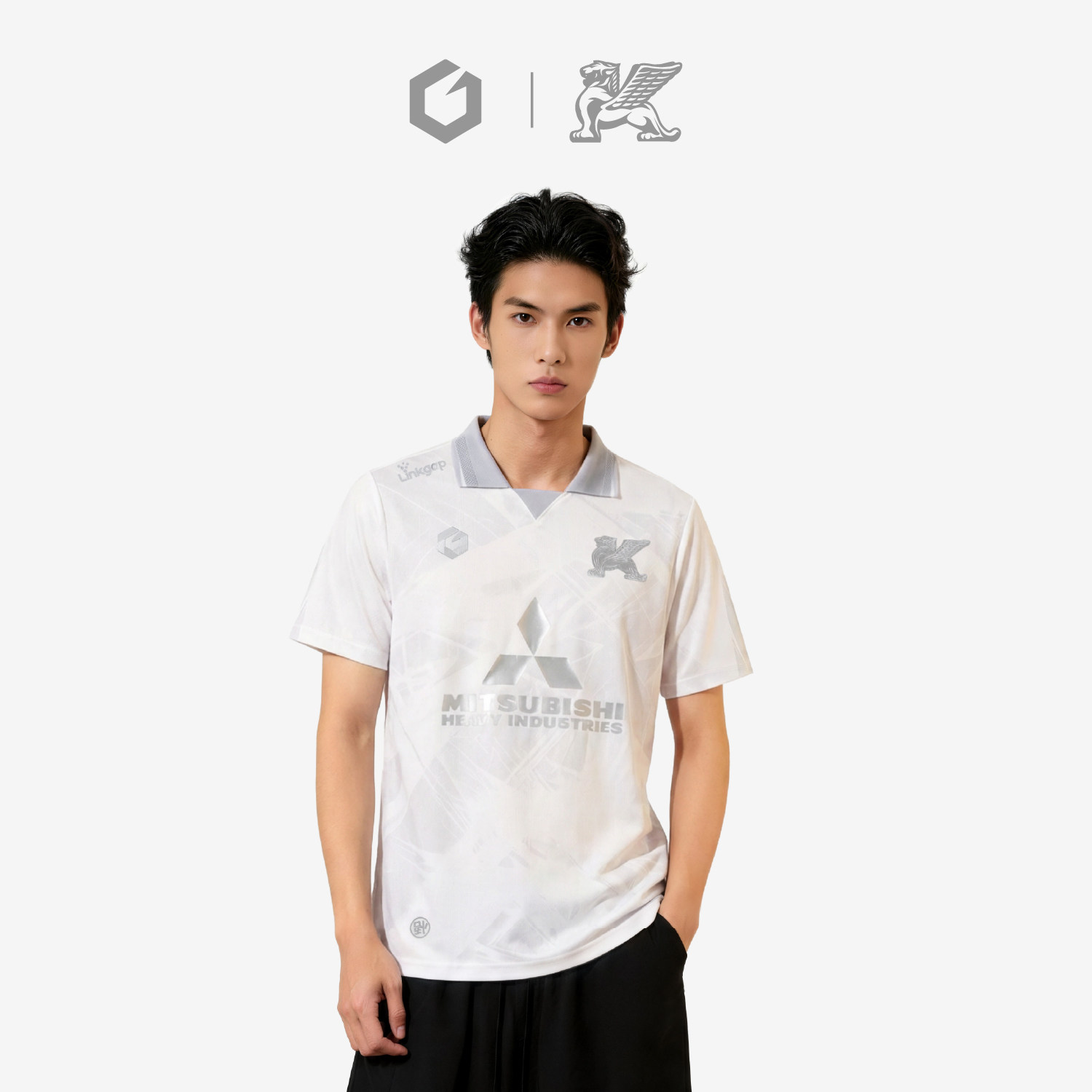 GOINTO上阵工业x上海飞狮队主场球衣2026赛季球员版比赛足球服