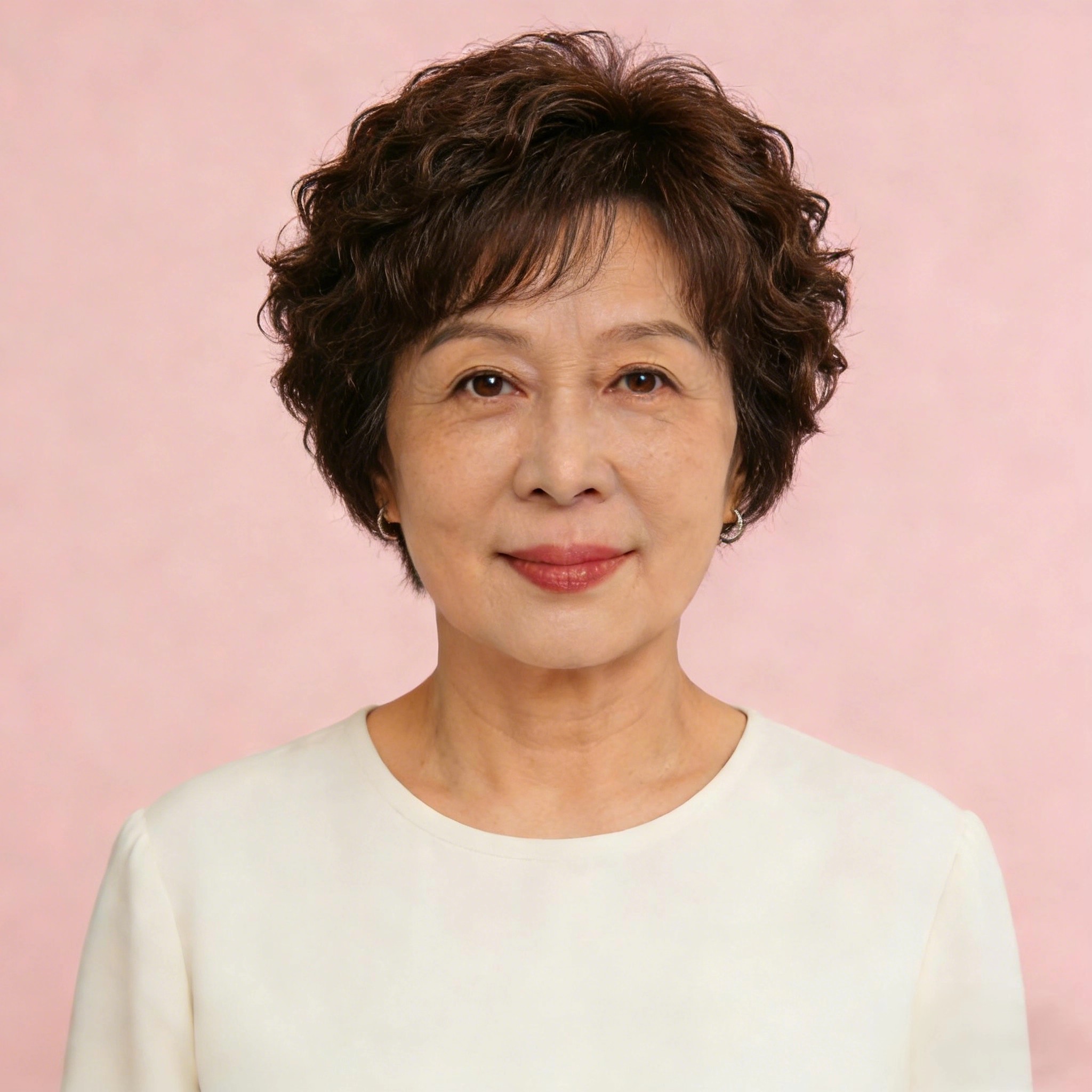 假发妈妈款中老年女士假发全头套假发轻薄透气短卷发日常自然减龄
