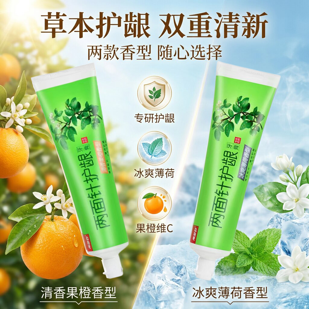 两面针天然中药牙膏护龈缓解牙龈牙膏