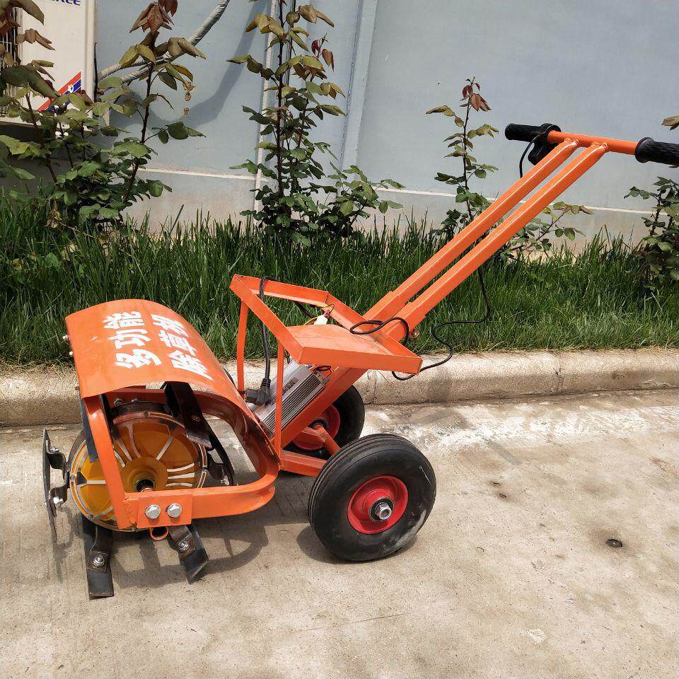 农用除草锄地机小型家用汽油割草机背负式四冲程松土草坪机