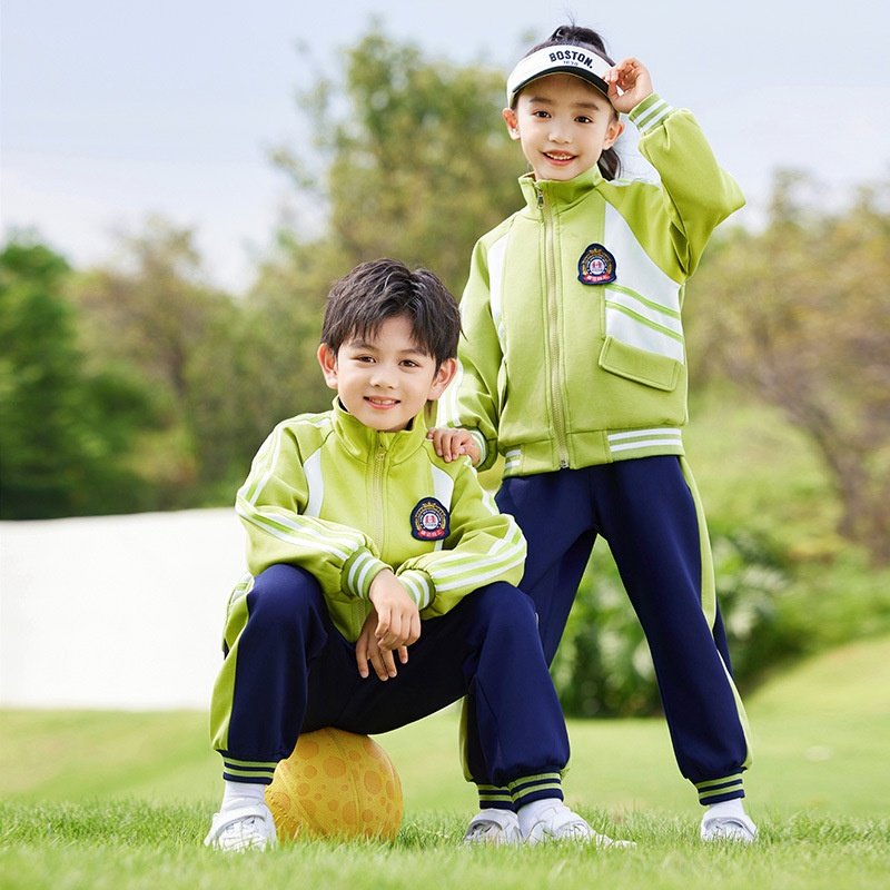 小学生班服秋季运动套装幼儿园园服春秋装学院风儿童校服英伦风
