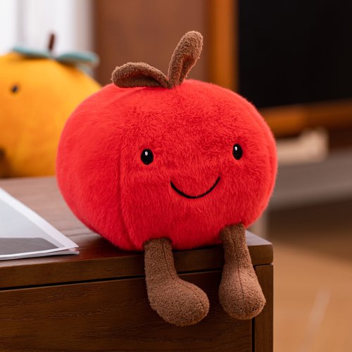 新年春节毛绒摆件2026马年卡通装饰用品贺年过年元旦场景氛围布置