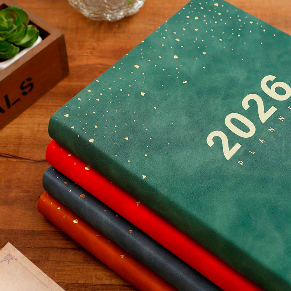 软面日程笔记本365天日期