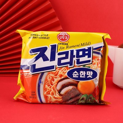 开市客costco韩国进口不倒翁方E便面金拉面原味泡菜热泡面速食