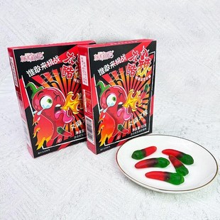 【新品】辣椒糖新奇辣味糖果大冒险整蛊搞怪恶作剧Y零食独立包装