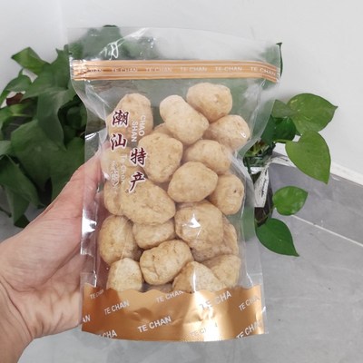 汕尾特产陆丰南塘特产炸鱼丸虾头丸即食I鱼丸纯手工鱼丸鱼圆即食