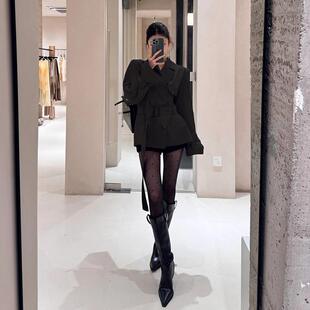 韩版高级感风衣外套女2025春秋新款英伦风小个子收腰气质短款大衣