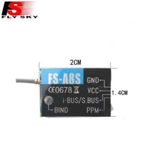 FLYSKY富斯i6 i6x 8通道FS-A8S接收机 PPM ibus穿越机迷你接收机_虎窝淘