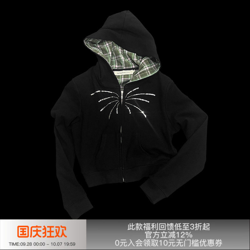 APRIORITY先验连帽烟花卫衣外套图片