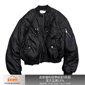 APRIORITY先验 浮士德绣花新雪丽棉MA 1飞行棉服Bomber夹克外套