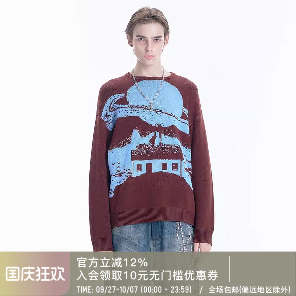 APRIORITY先验 SomeWhereOnlyWeKnow羊毛混纺毛衣