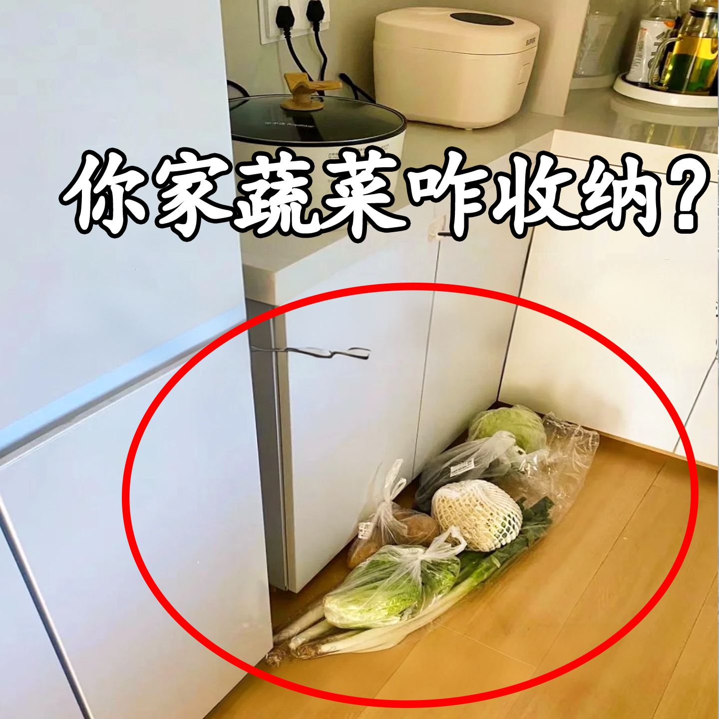 大葱收纳神器山药收纳桶大容量多功能厨房葱姜蒜食材收壁式收纳盒