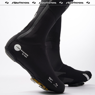 Slipstream鞋套防风保暖 VIC黑色秋冬透气易穿破风泼水公路脚套