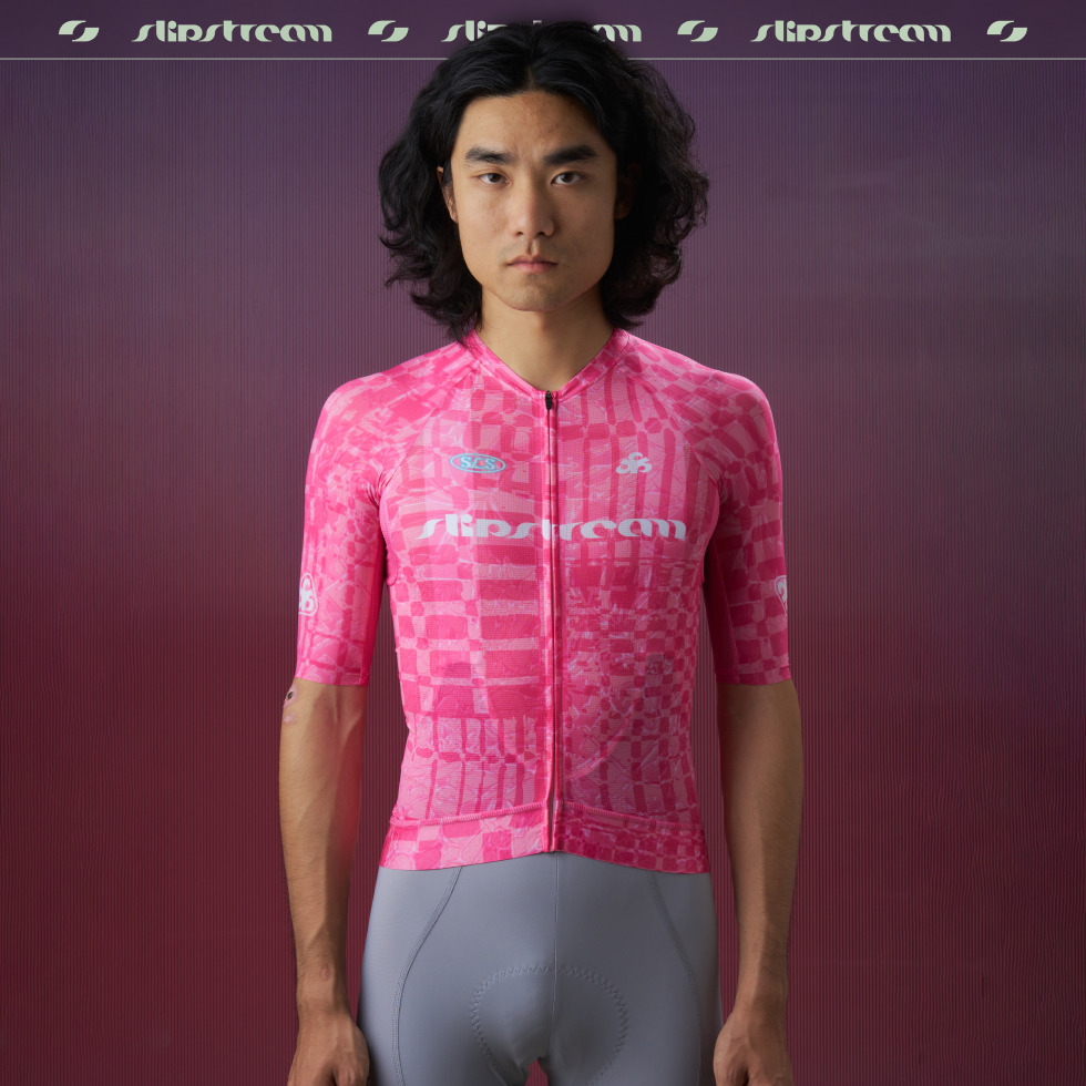 Slipstream 骑行服短袖 Prime 男款轻量透气速干公路车上衣活力粉