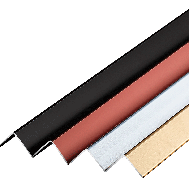 铝合金收边条l型压边条瓷砖收口条阳角包边条自粘直角防撞护角条