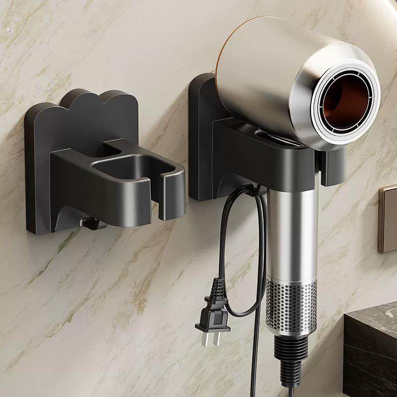 吹风机卫生间置物架免打孔电吹风挂架壁挂式浴室风筒收纳支架神器,家庭/个人清洁工具,吹风机置物架,淘宝优惠券,粉丝福利购,淘宝优惠卷