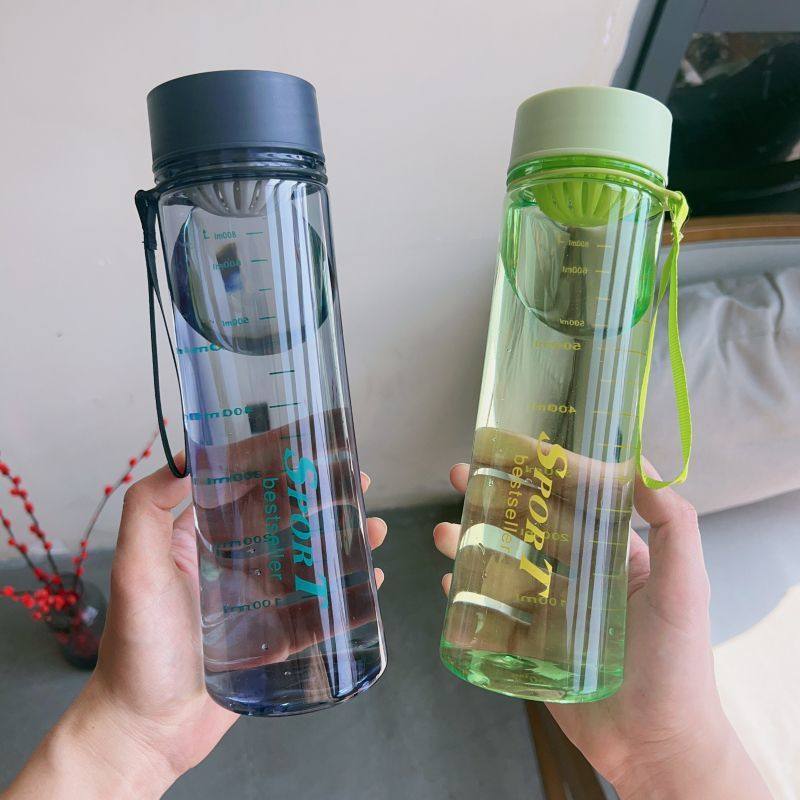 水杯大容量男女学生夏天便携耐高温简约带茶隔茶杯子防摔运动水壶,餐饮具,随手杯,淘宝优惠券,粉丝福利购,淘宝优惠卷