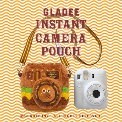 汉堡拍立得造型相机包日本GLADEE