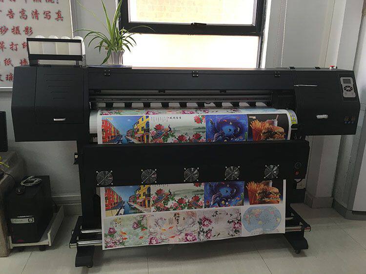 户外写真机喷墨打印机 弱溶剂高清四色xp600喷绘机 数码打印设备