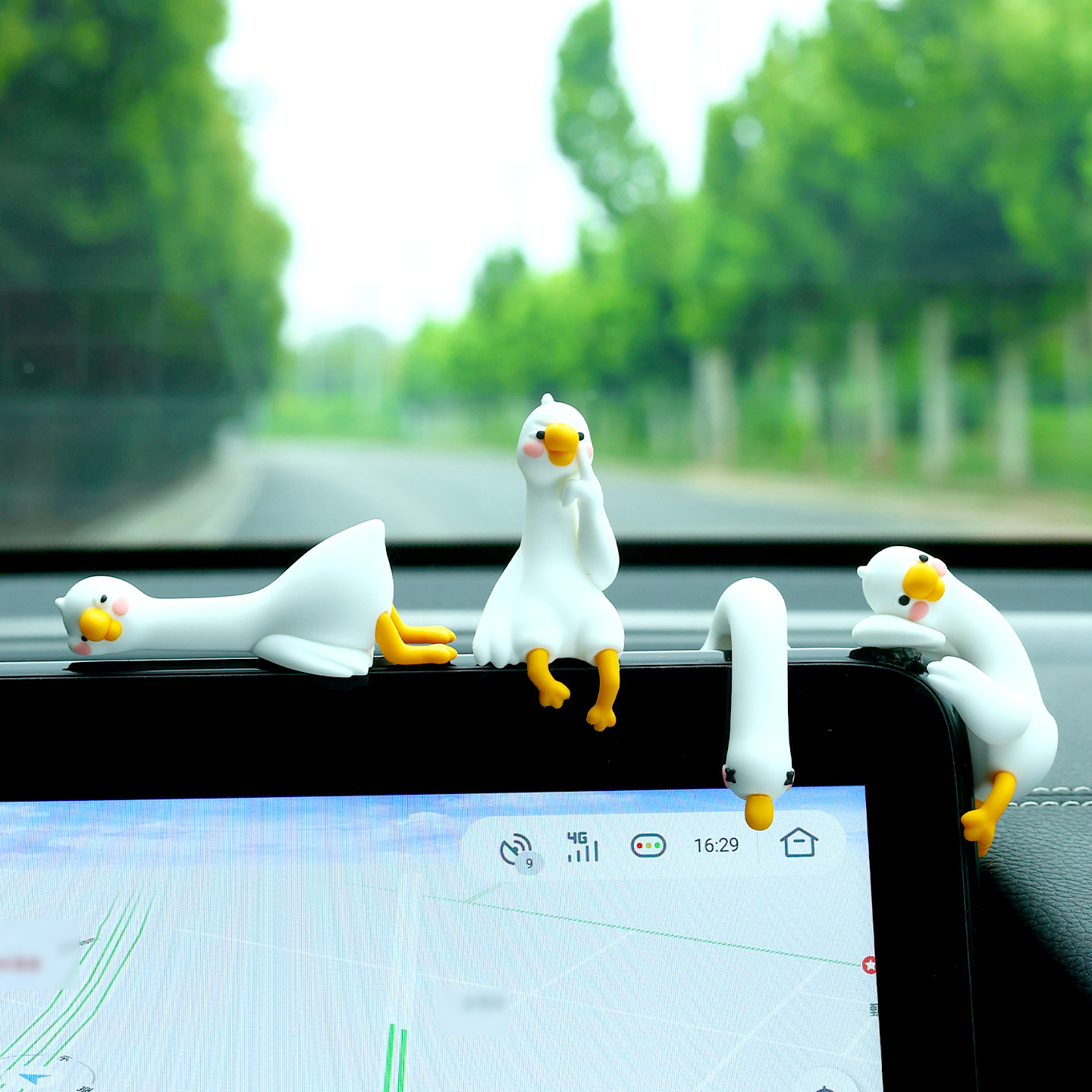 搞怪有趣显示器屏挂件解压治愈系