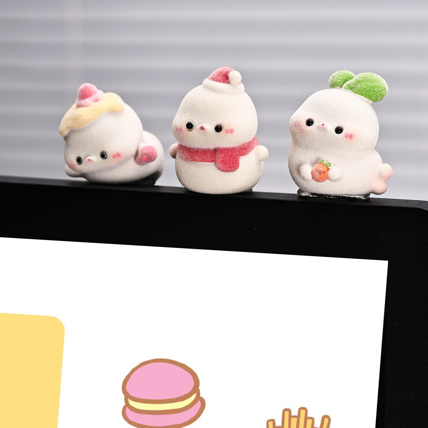 小白海豹创意可爱萌趣解压小摆件