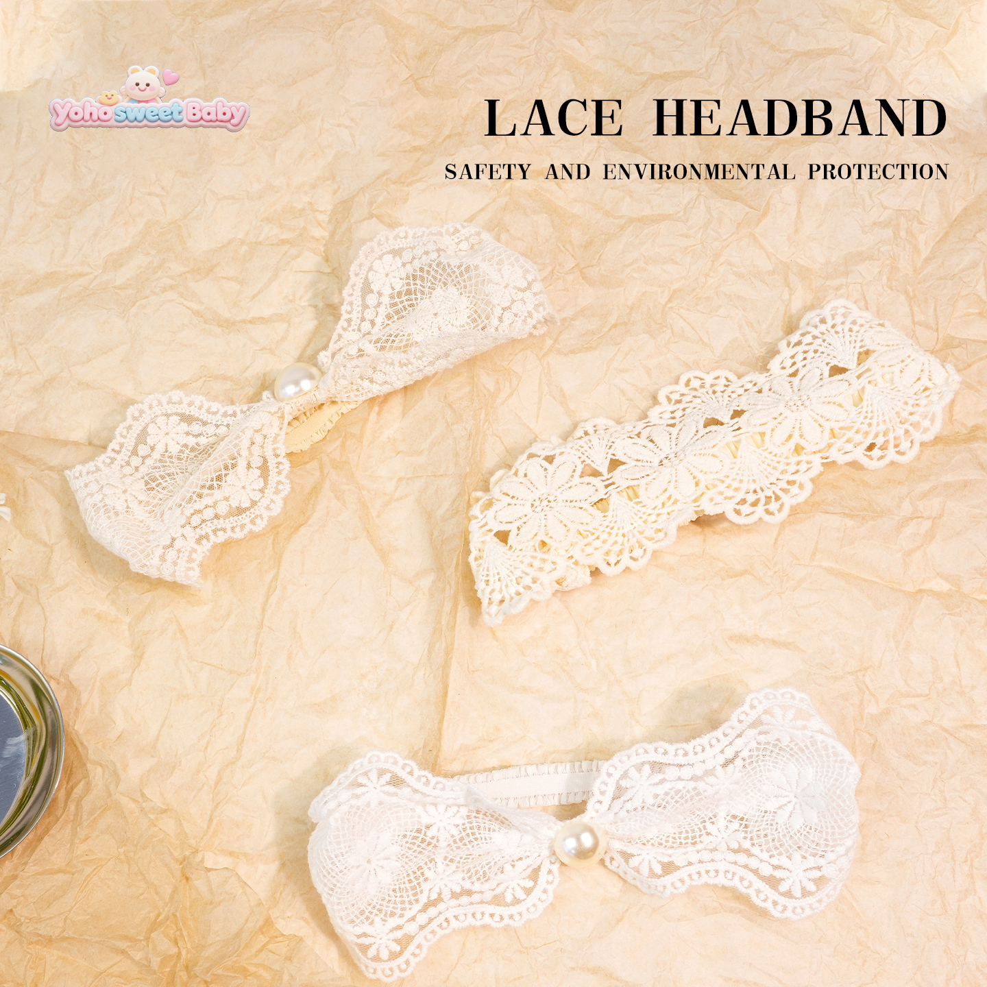 婴儿发带夏季薄款不勒头