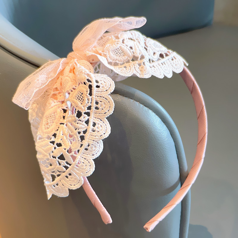 法式唯美蝴蝶结儿童发箍