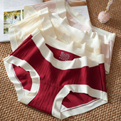 头 200斤怀孕期专用托腹中晚期孕晚期裤 无痕纯棉孕妇内裤 低腰大码