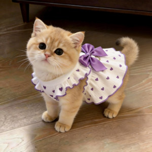 猫咪衣服春夏薄透气连衣裙防掉毛
